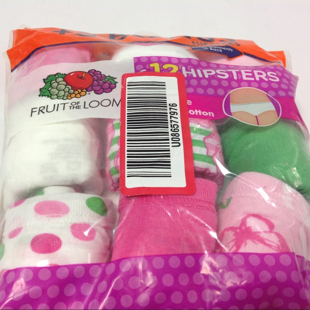 12 Girls Hipster Underwear Size 4